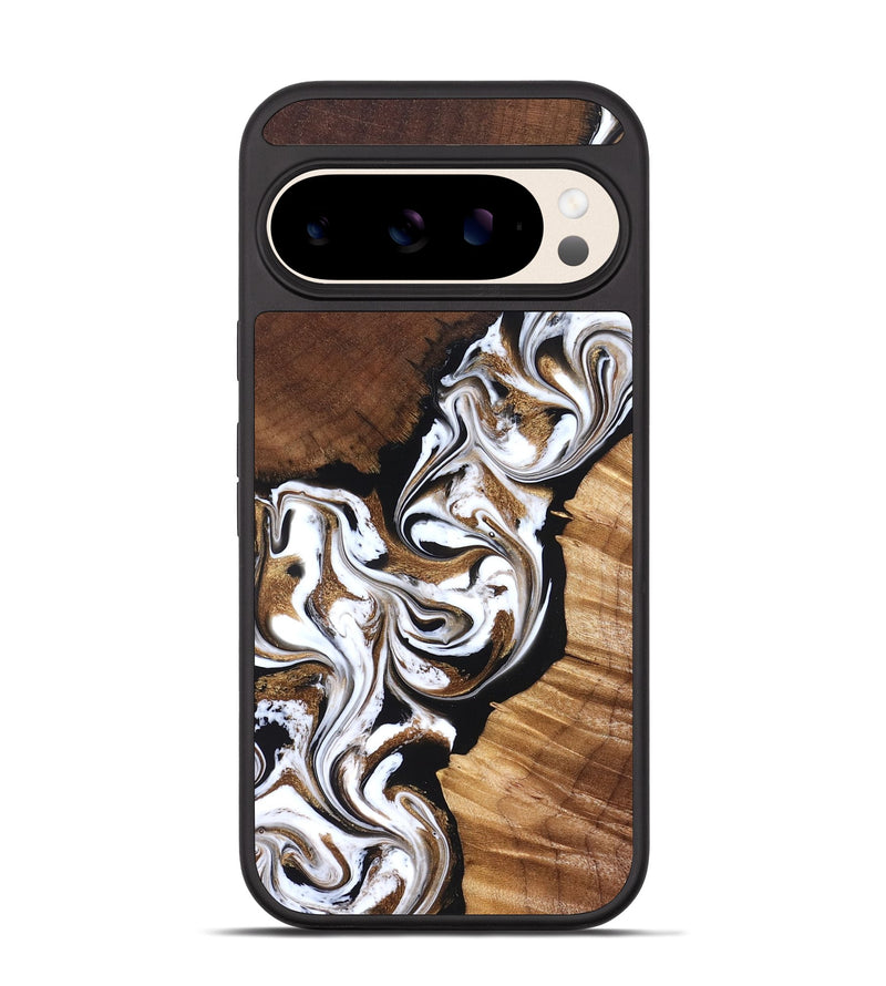 Pixel 10 Wood Phone Case - Holden (Black & White, 827312)