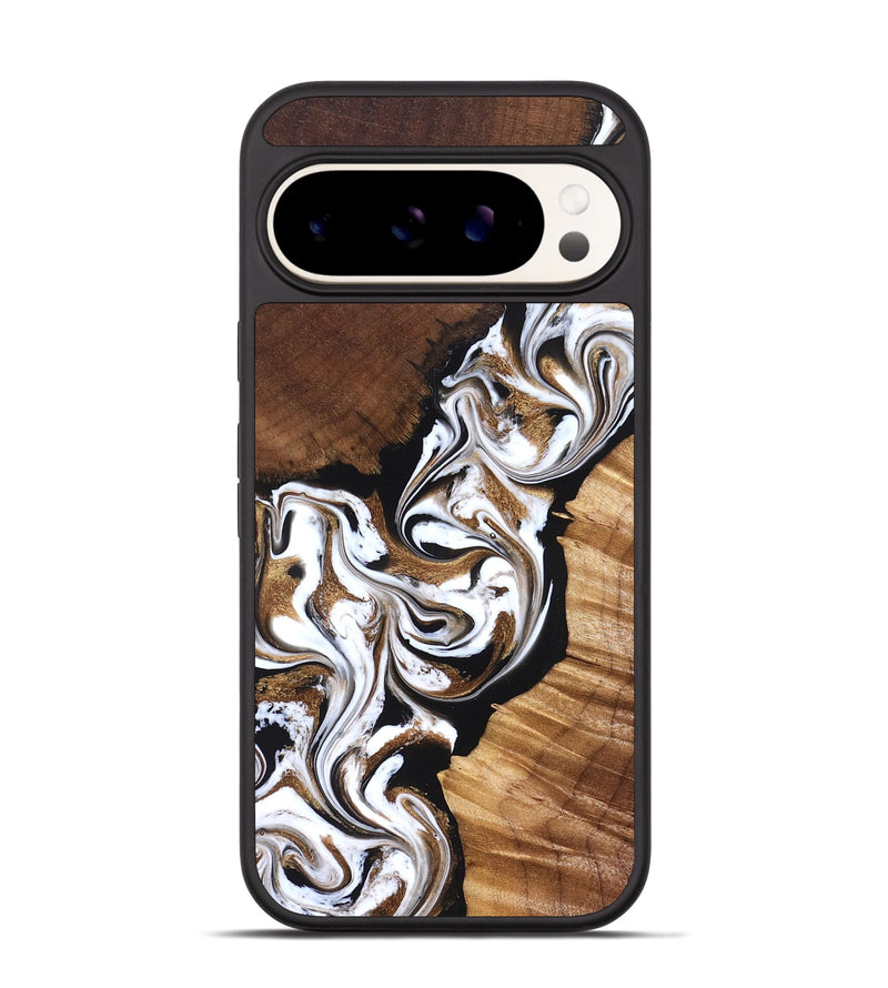 Pixel 9 Wood Phone Case - Holden (Black & White, 827312)