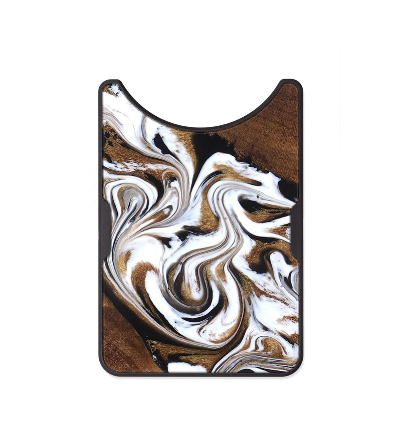 Alloy Wood Wallet - Darnell (Black & White, 827314)