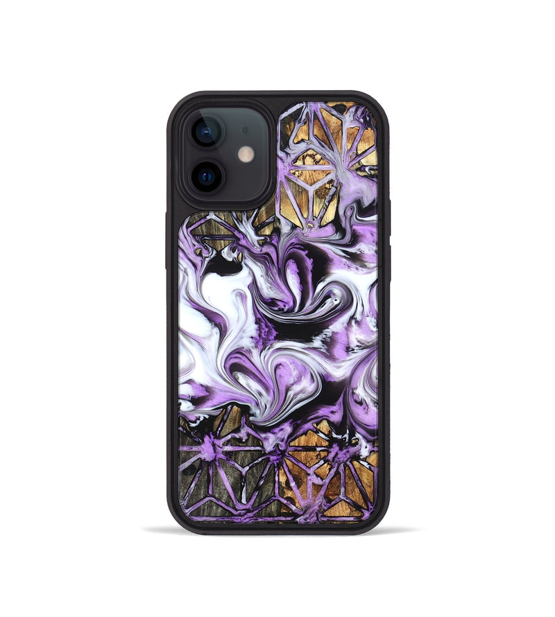 iPhone 12 mini Wood Phone Case - Dusty (Pattern, 827326)