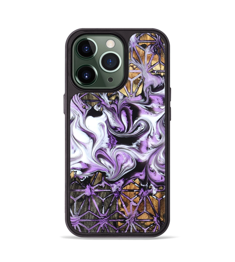 iPhone 13 Pro Wood Phone Case - Dusty (Pattern, 827326)