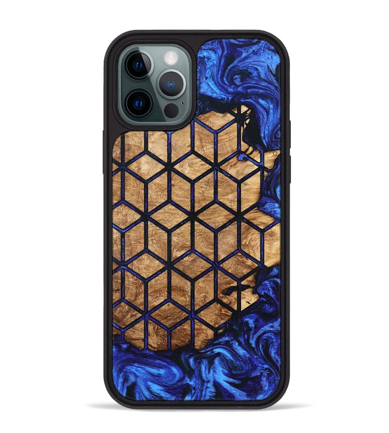 iPhone 12 Pro Max Wood Phone Case - Danny (Pattern, 827327)