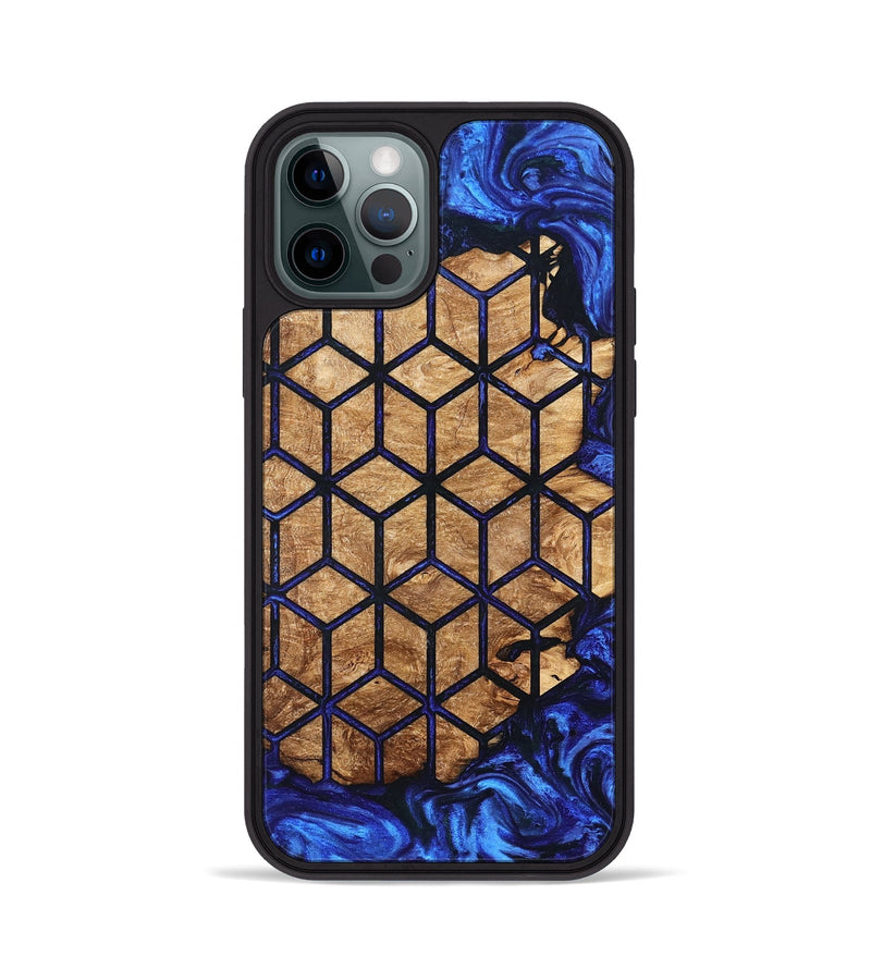 iPhone 12 Pro Wood Phone Case - Danny (Pattern, 827327)