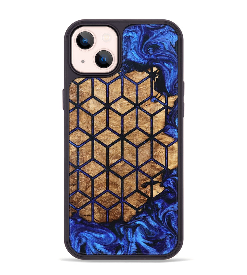 iPhone 14 Plus Wood Phone Case - Danny (Pattern, 827327)