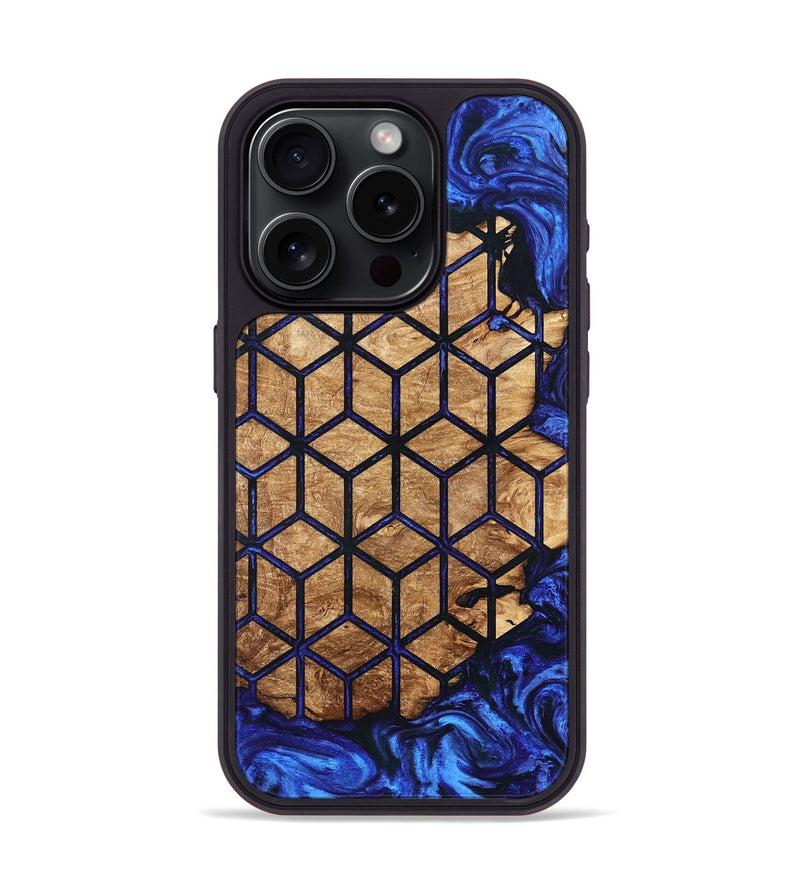 iPhone 15 Pro Wood Phone Case - Danny (Pattern, 827327)