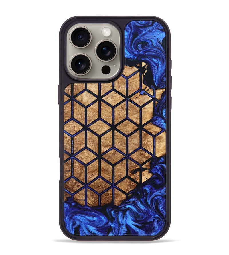 iPhone 16 Pro Max Wood Phone Case - Danny (Pattern, 827327)