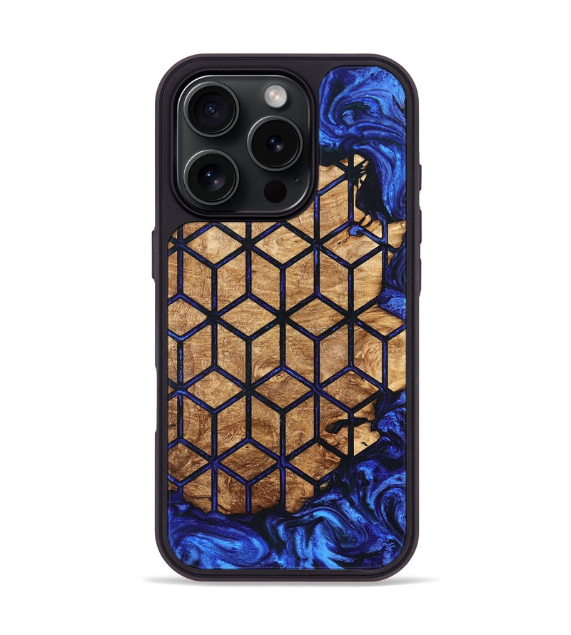 iPhone 16 Pro Wood Phone Case - Danny (Pattern, 827327)