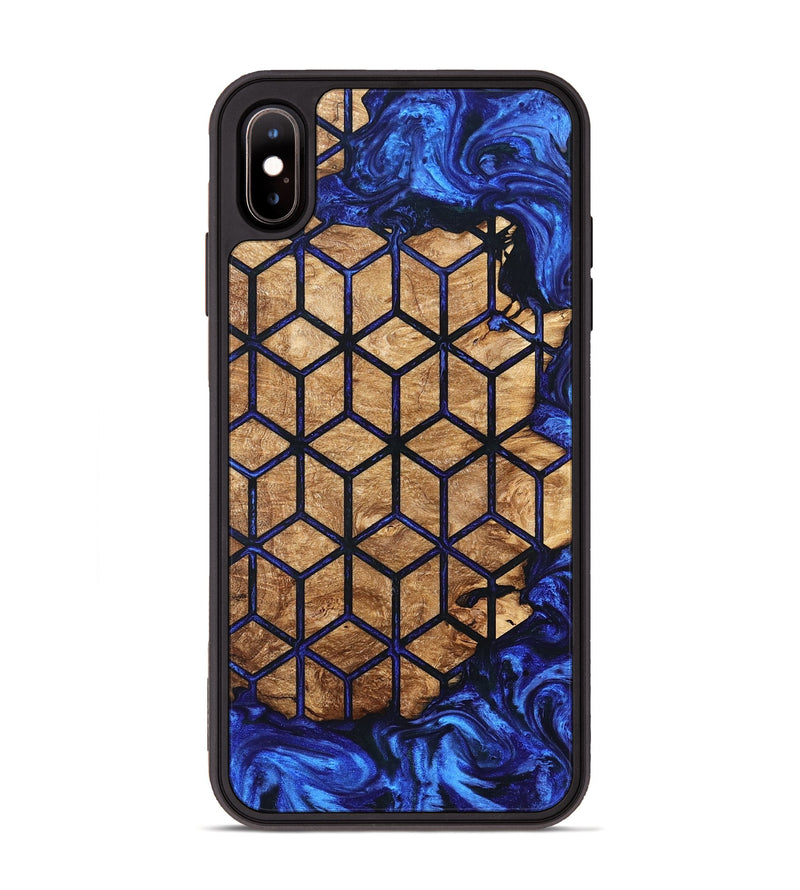 iPhone Xs Max Wood Phone Case - Danny (Pattern, 827327)