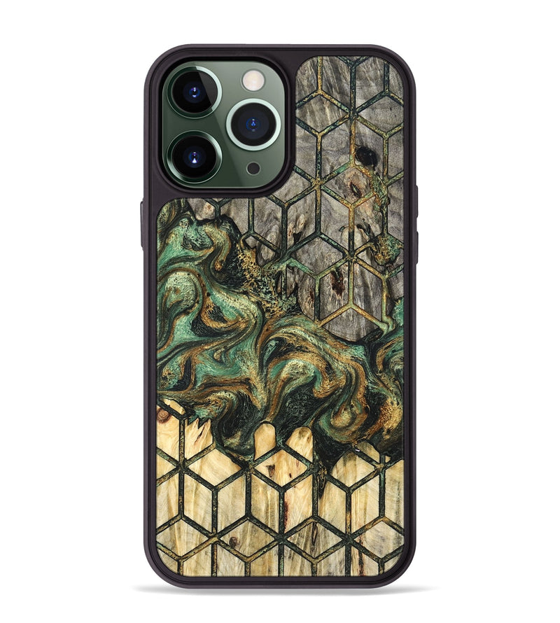 iPhone 13 Pro Max Wood Phone Case - Rowan (Pattern, 827328)
