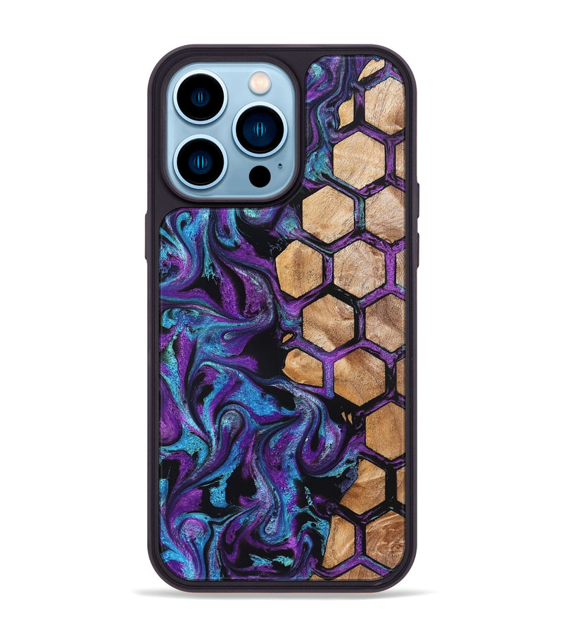 iPhone 14 Pro Max Wood Phone Case - Eldora (Pattern, 827329)