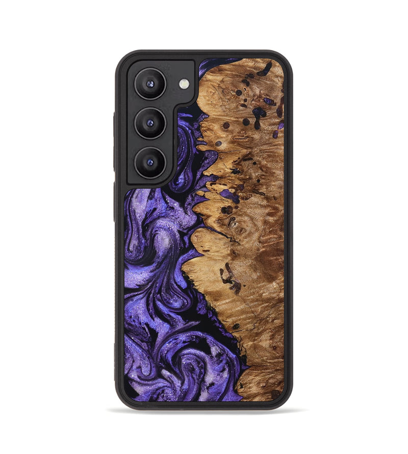 Galaxy S23 Wood Phone Case - Dessie (Purple, 827330)