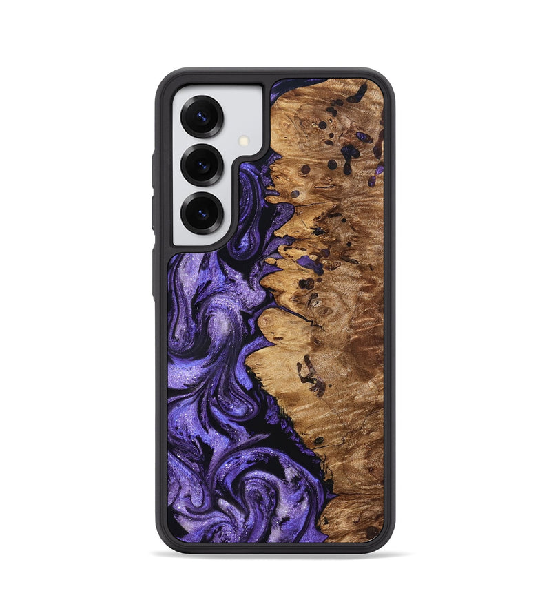 Galaxy S25 Wood Phone Case - Dessie (Purple, 827330)