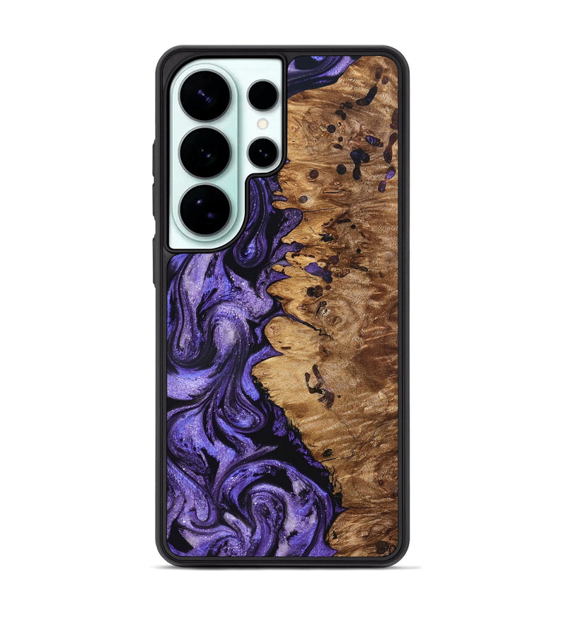Galaxy S26 Ultra Wood Phone Case - Dessie (Purple, 827330)