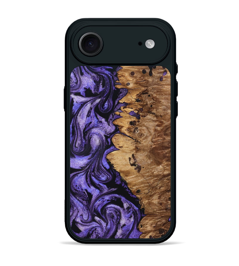 iPhone 17 Air Wood Phone Case - Dessie (Purple, 827330)