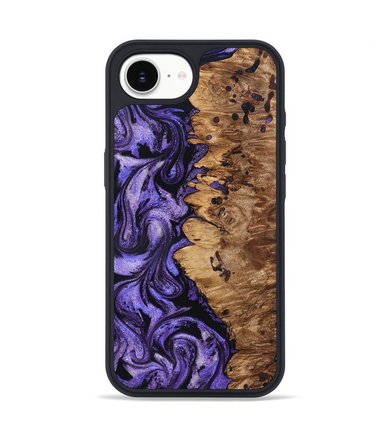 iPhone 17e Wood Phone Case - Dessie (Purple, 827330)