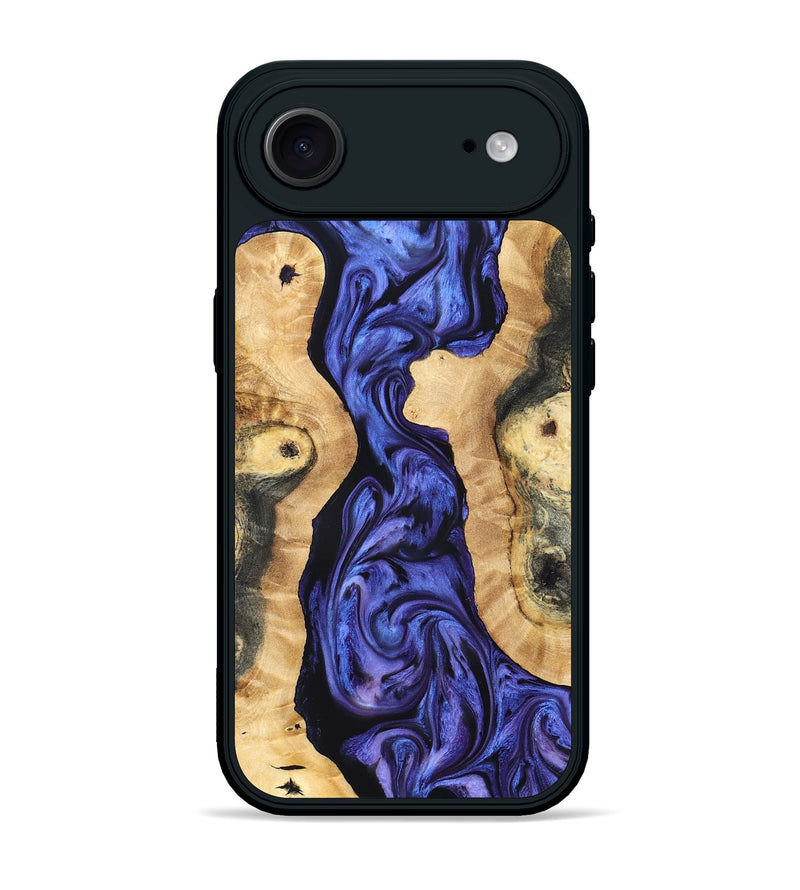 iPhone 17 Air Wood Phone Case - Anton (Purple, 827331)