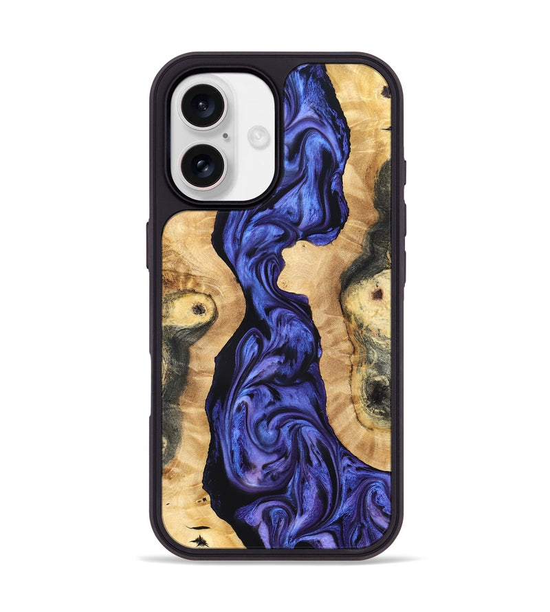iPhone 17 Wood Phone Case - Anton (Purple, 827331)