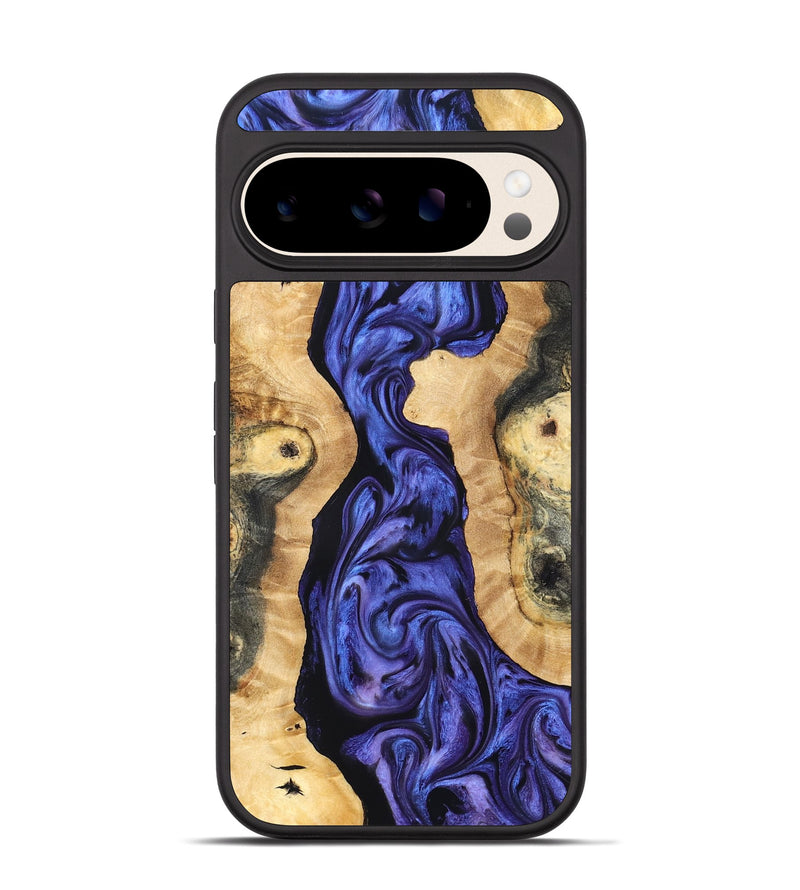 Pixel 10 Wood Phone Case - Anton (Purple, 827331)