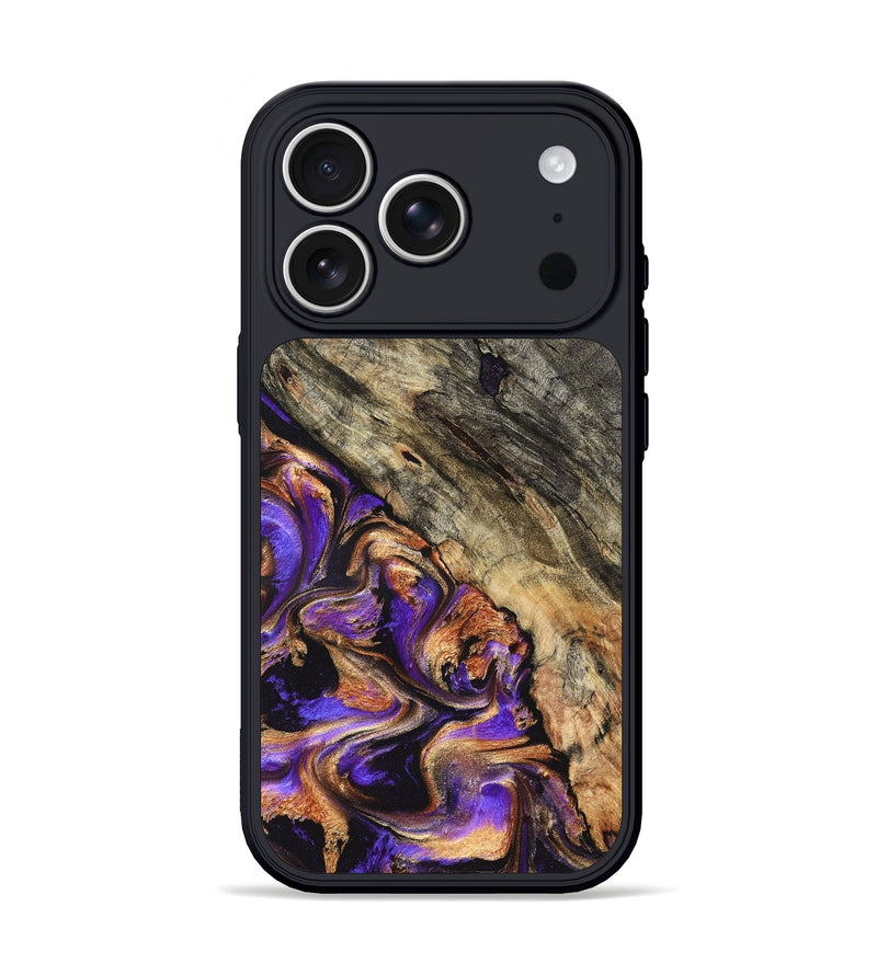iPhone 17 Pro Wood Phone Case - Oscar (Purple, 827332)