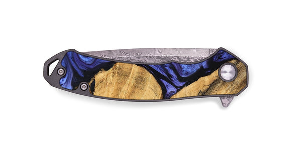 EDC Wood Pocket Knife - Chana (Purple, 827333)