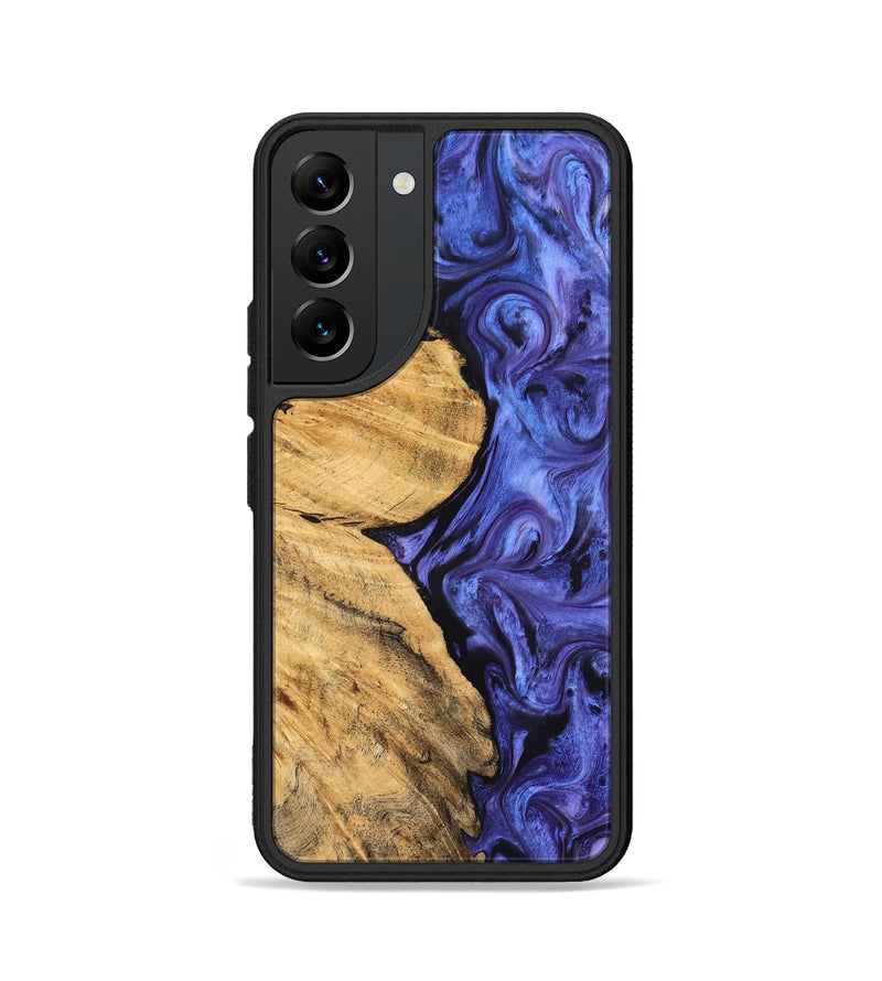 Galaxy S22 Wood Phone Case - Chana (Purple, 827333)