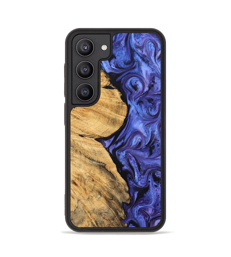 Galaxy S23 Wood Phone Case - Chana (Purple, 827333)