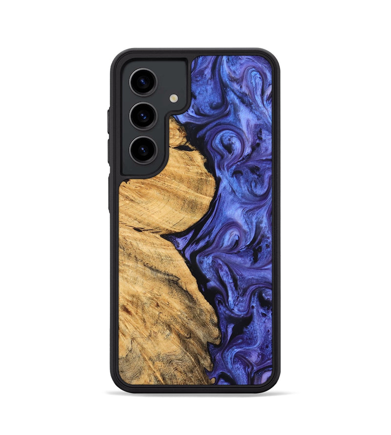Galaxy S24 Wood Phone Case - Chana (Purple, 827333)