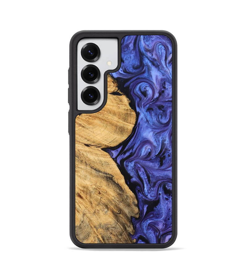 Galaxy S25 Wood Phone Case - Chana (Purple, 827333)