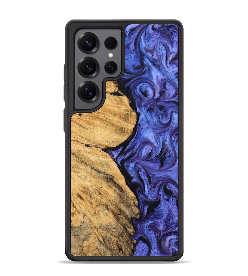Galaxy S25 Ultra Wood Phone Case - Chana (Purple, 827333)