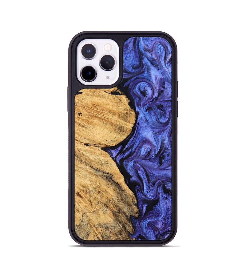 iPhone 11 Pro Wood Phone Case - Chana (Purple, 827333)