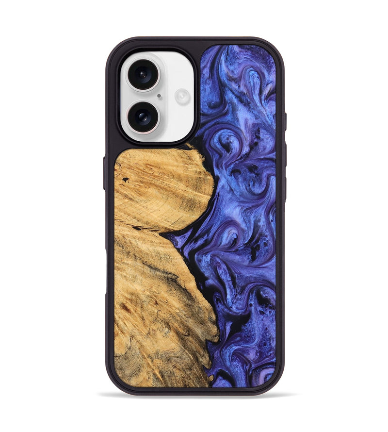 iPhone 17 Wood Phone Case - Chana (Purple, 827333)