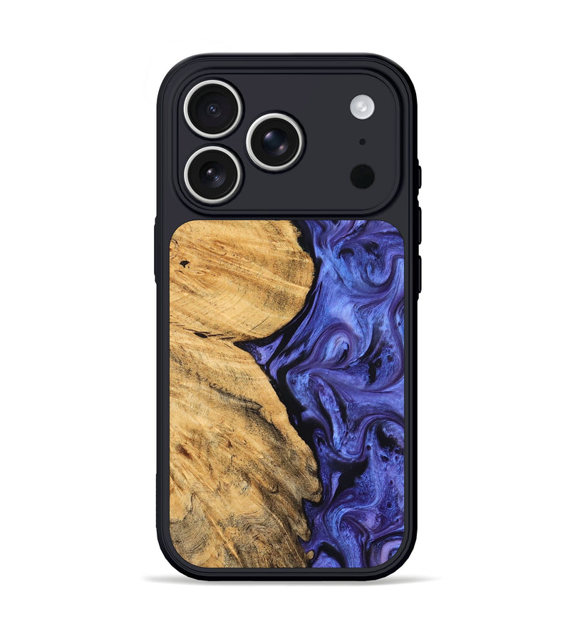 iPhone 17 Pro Wood Phone Case - Chana (Purple, 827333)