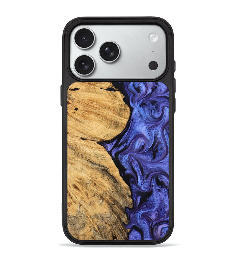 iPhone 18 Pro Max Wood Phone Case - Chana (Purple, 827333)