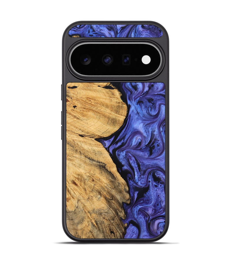 Pixel 11 Pro Wood Phone Case - Chana (Purple, 827333)