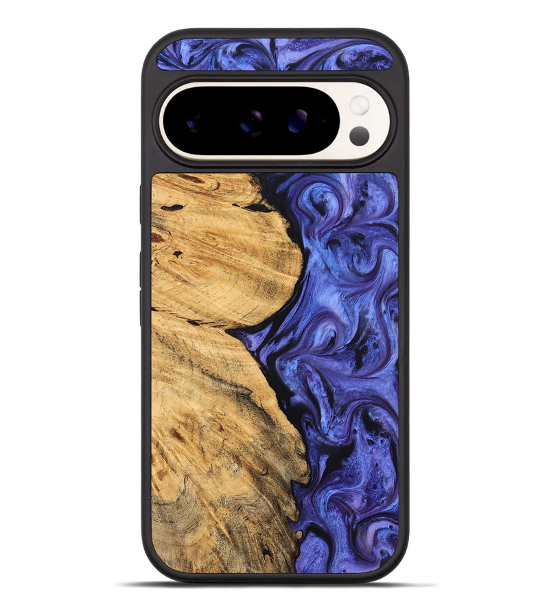 Pixel 9 Pro XL Wood Phone Case - Chana (Purple, 827333)