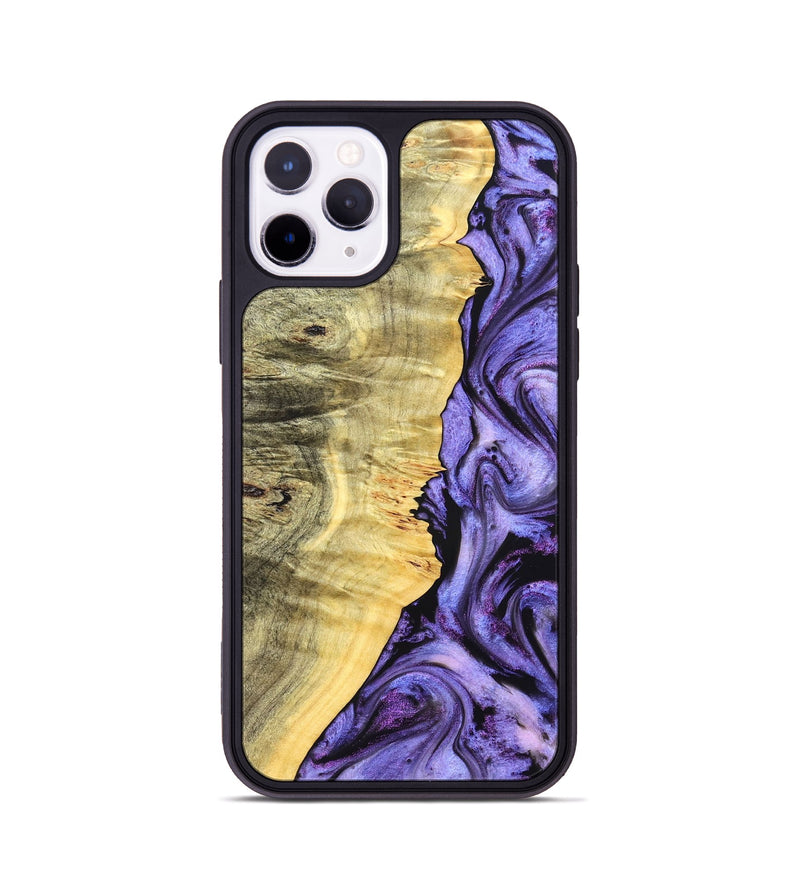iPhone 11 Pro Wood Phone Case - Dixie (Purple, 827334)