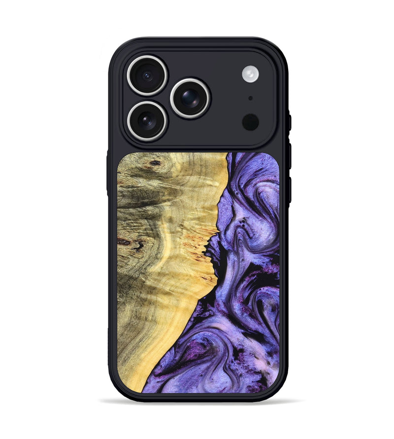 iPhone 17 Pro Wood Phone Case - Dixie (Purple, 827334)