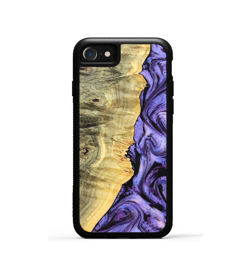 iPhone SE Wood Phone Case - Dixie (Purple, 827334)