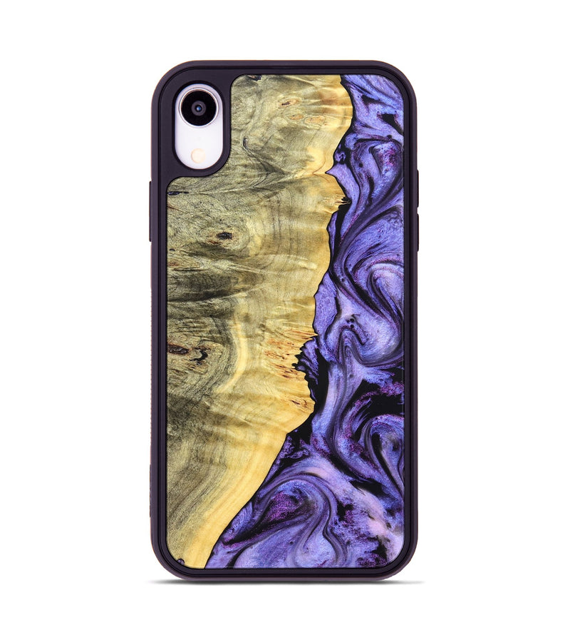 iPhone Xr Wood Phone Case - Dixie (Purple, 827334)