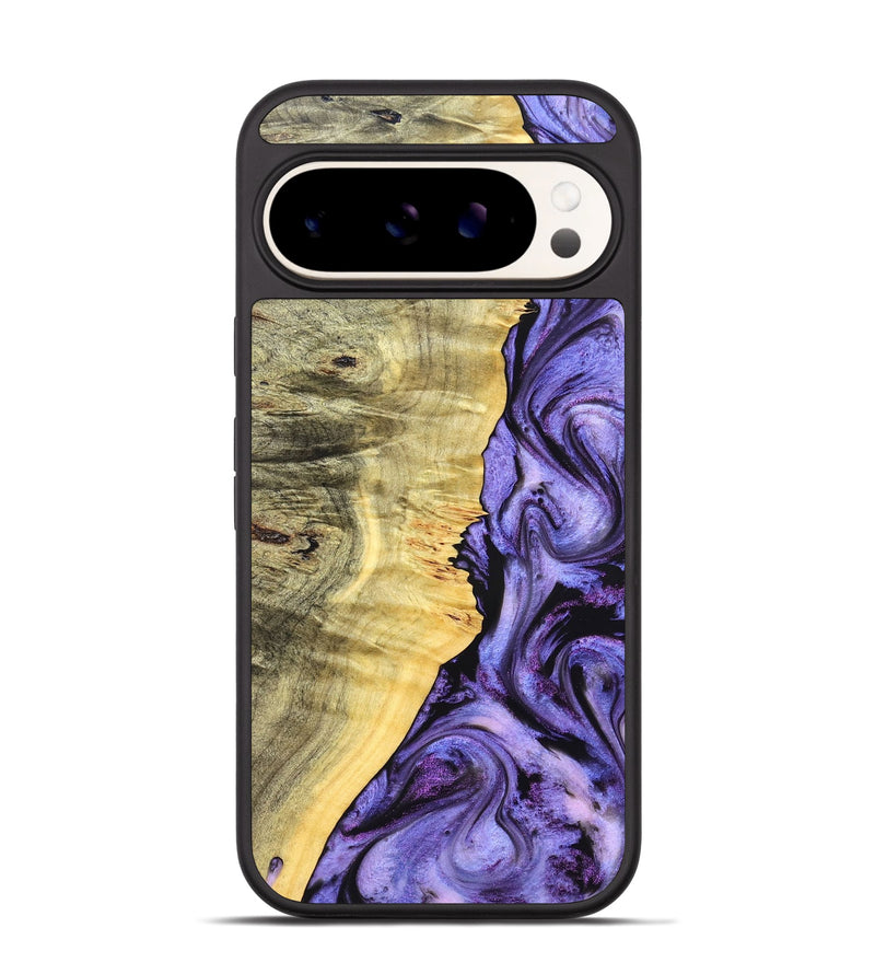 Pixel 9 Wood Phone Case - Dixie (Purple, 827334)
