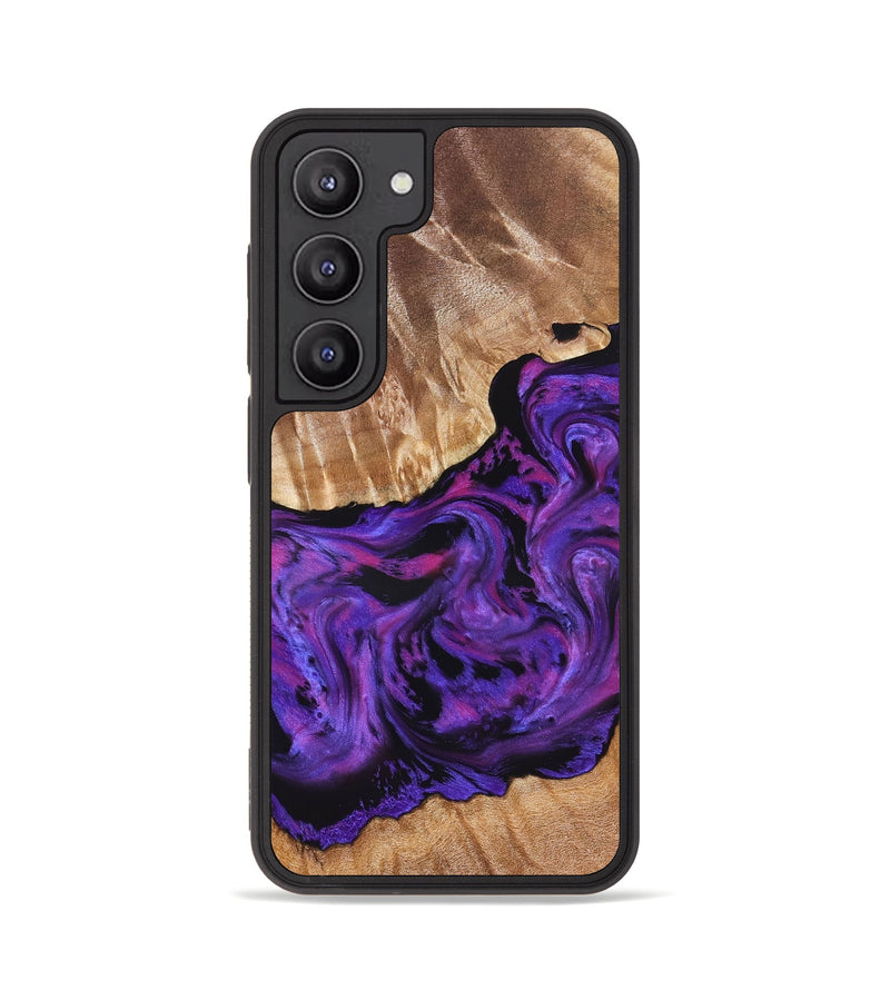 Galaxy S23 Wood Phone Case - Doc (Purple, 827335)