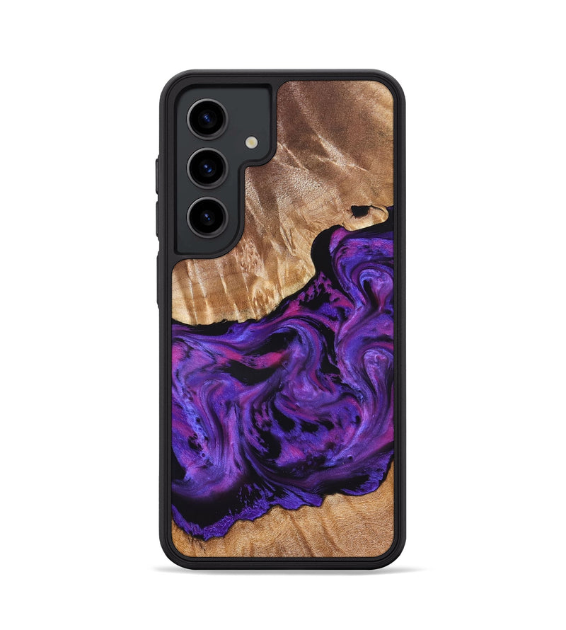 Galaxy S24 Wood Phone Case - Doc (Purple, 827335)