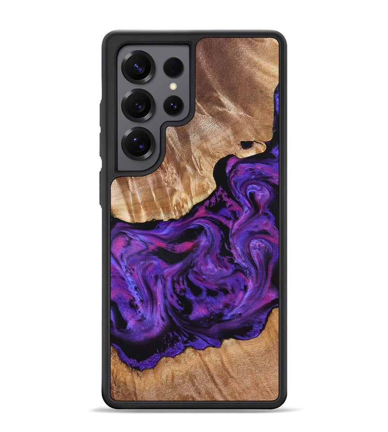 Galaxy S25 Ultra Wood Phone Case - Doc (Purple, 827335)