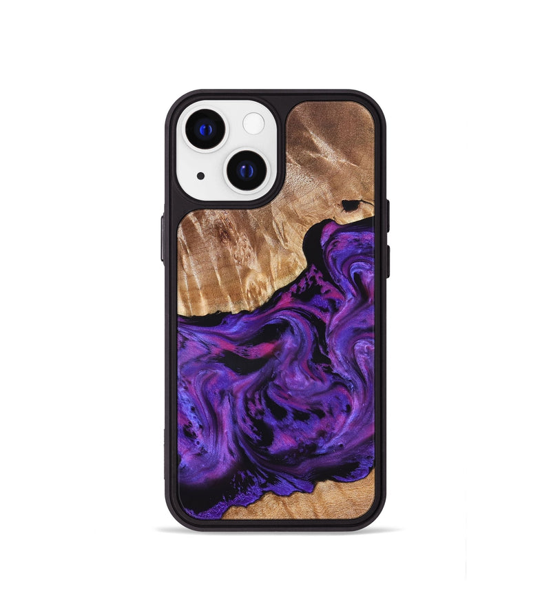 iPhone 13 mini Wood Phone Case - Doc (Purple, 827335)