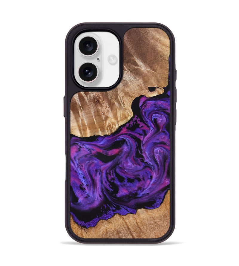 iPhone 17 Wood Phone Case - Doc (Purple, 827335)