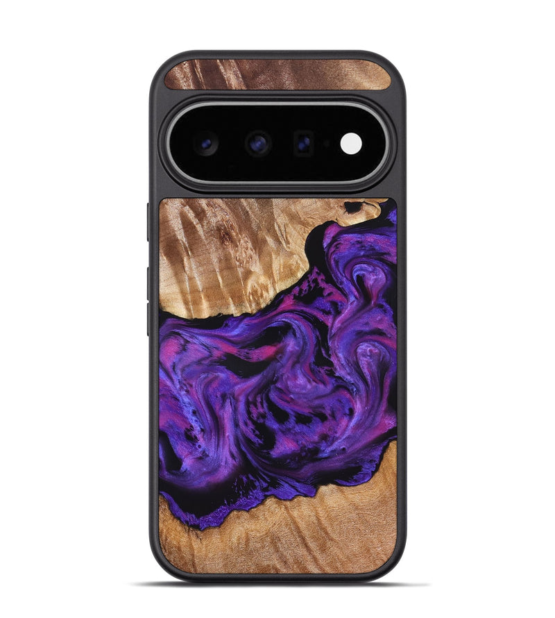 Pixel 11 Pro Wood Phone Case - Doc (Purple, 827335)