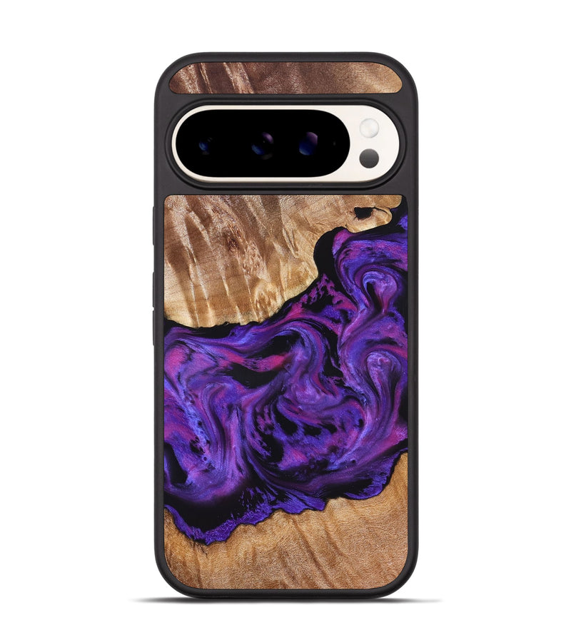 Pixel 9 Wood Phone Case - Doc (Purple, 827335)