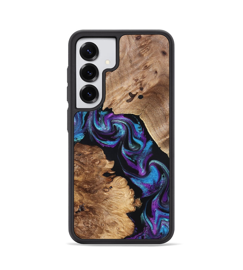 Galaxy S25 Wood Phone Case - Jorden (Purple, 827336)