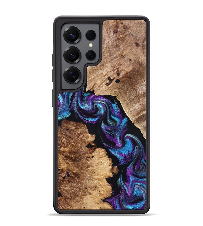 Galaxy S25 Ultra Wood Phone Case - Jorden (Purple, 827336)