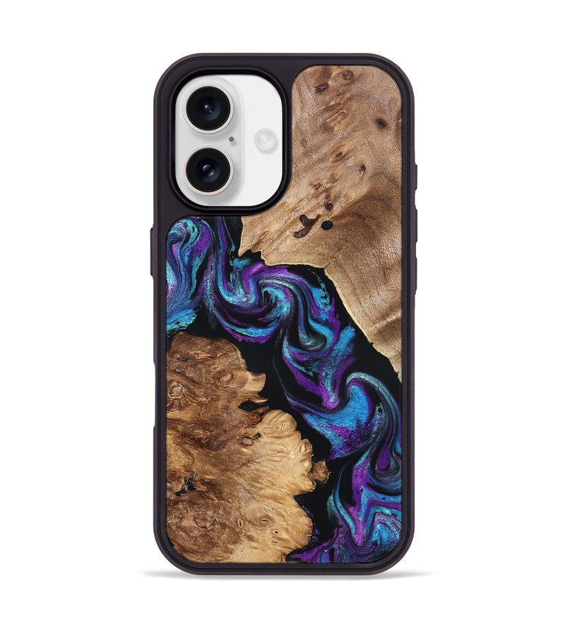 iPhone 17 Wood Phone Case - Jorden (Purple, 827336)